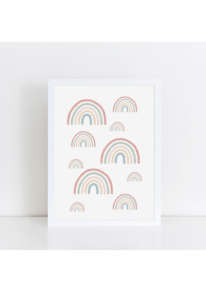 Spring Rainbows Print - portrait