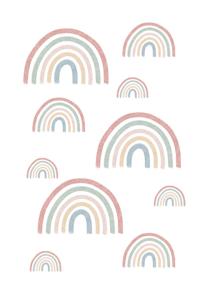 Spring Rainbows Print - portrait