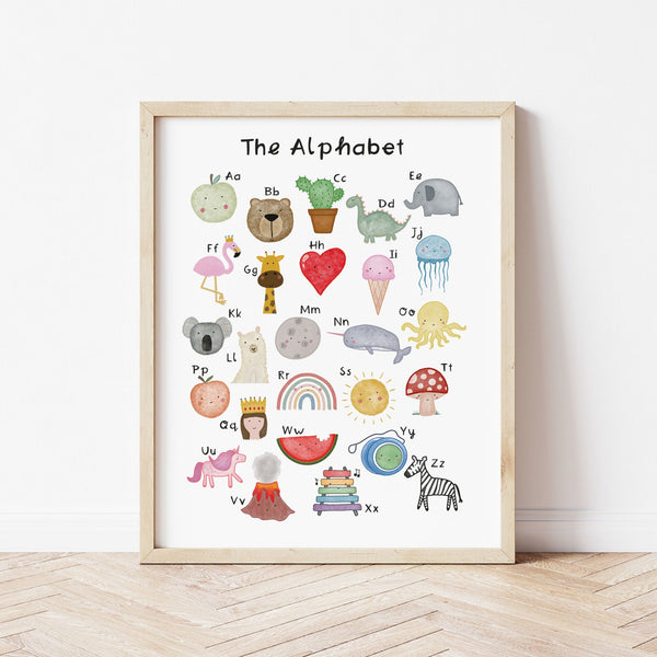 The Alphabet Print