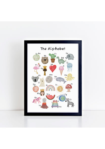 The Alphabet Print