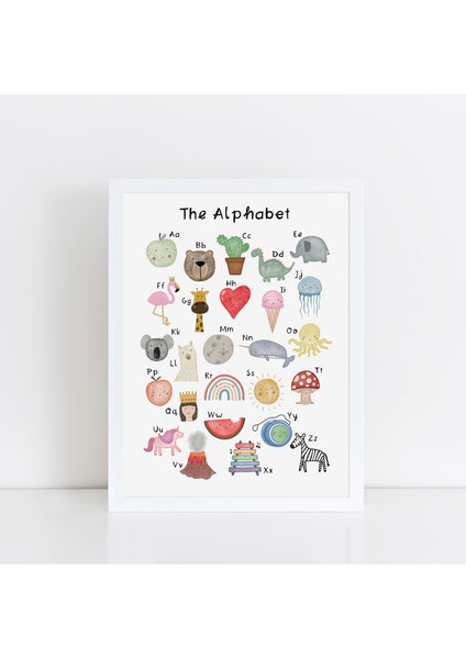 The Alphabet Print