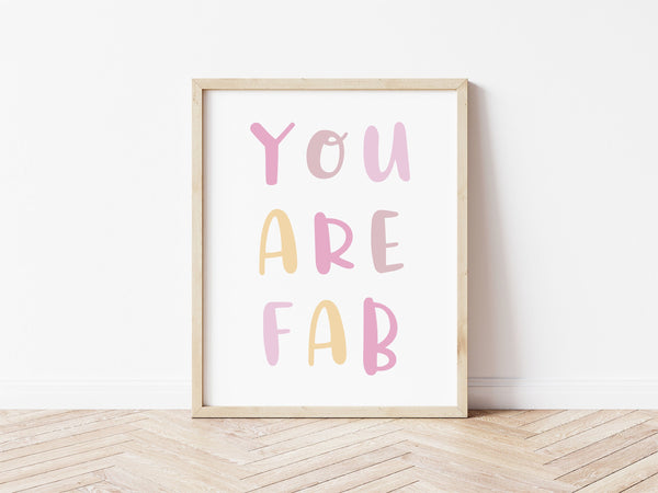 You Are Fab - Pinks
