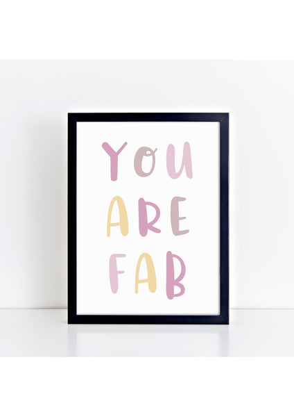 You Are Fab - Pinks