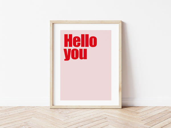 Hello You Print