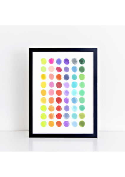 Marker Circles Print