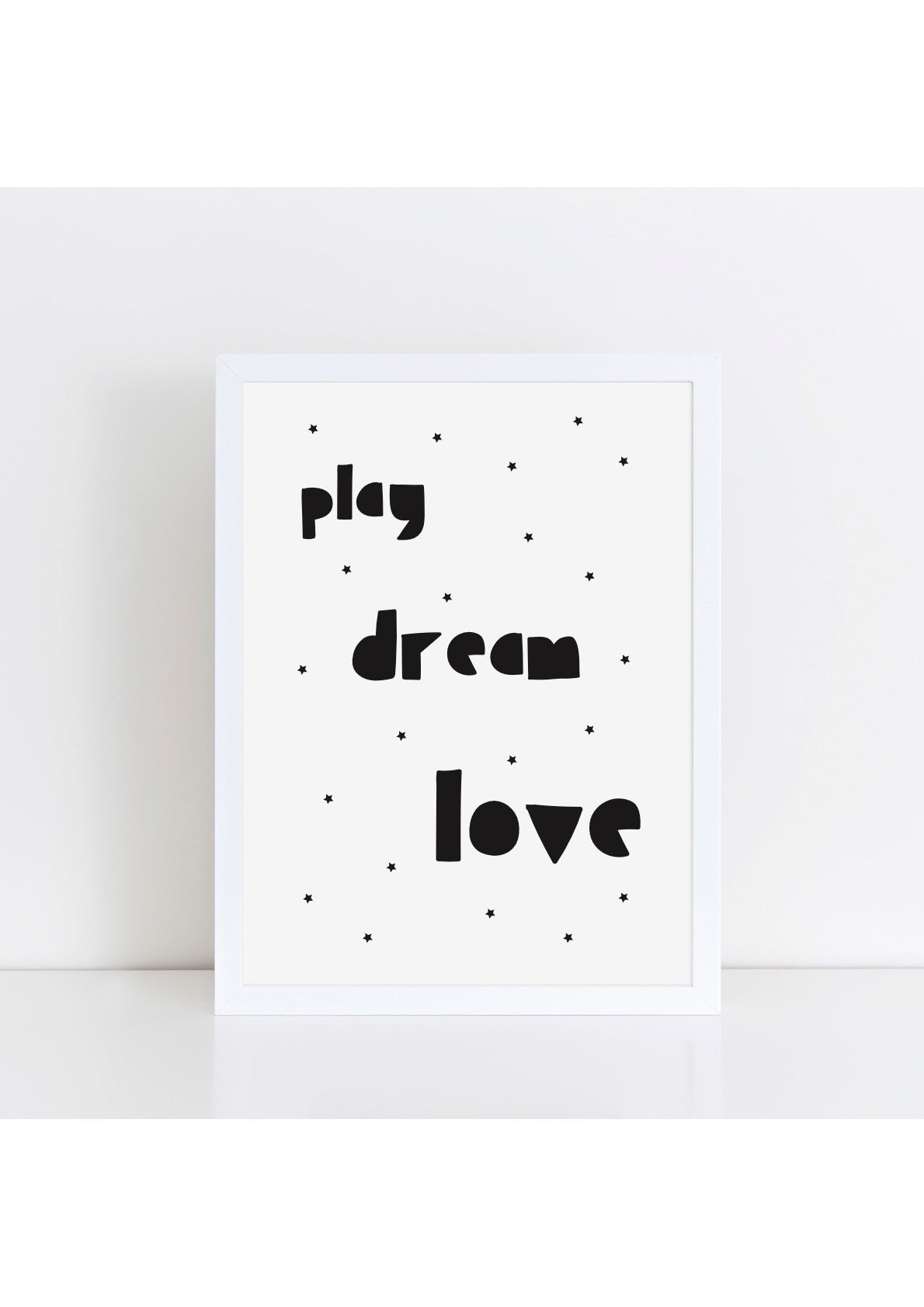 Play Dream Love Print