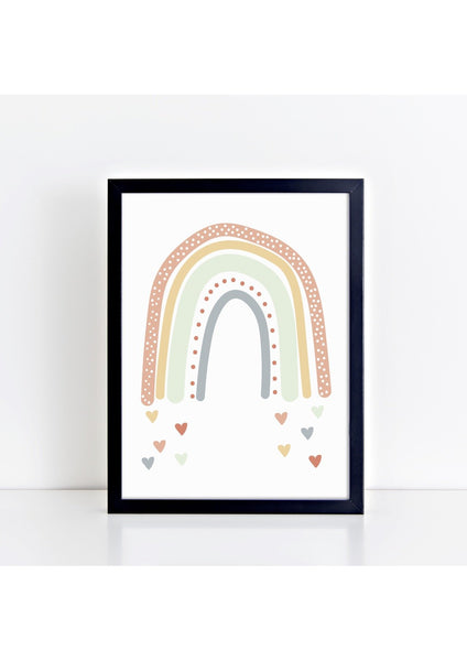 Rainbow Love - peaches